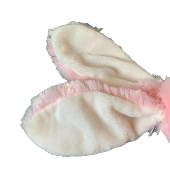 Enchanting Kellytoy Easter Bunny: Adorable Floral Bow & Carrot Feet - Picture 6 of 9